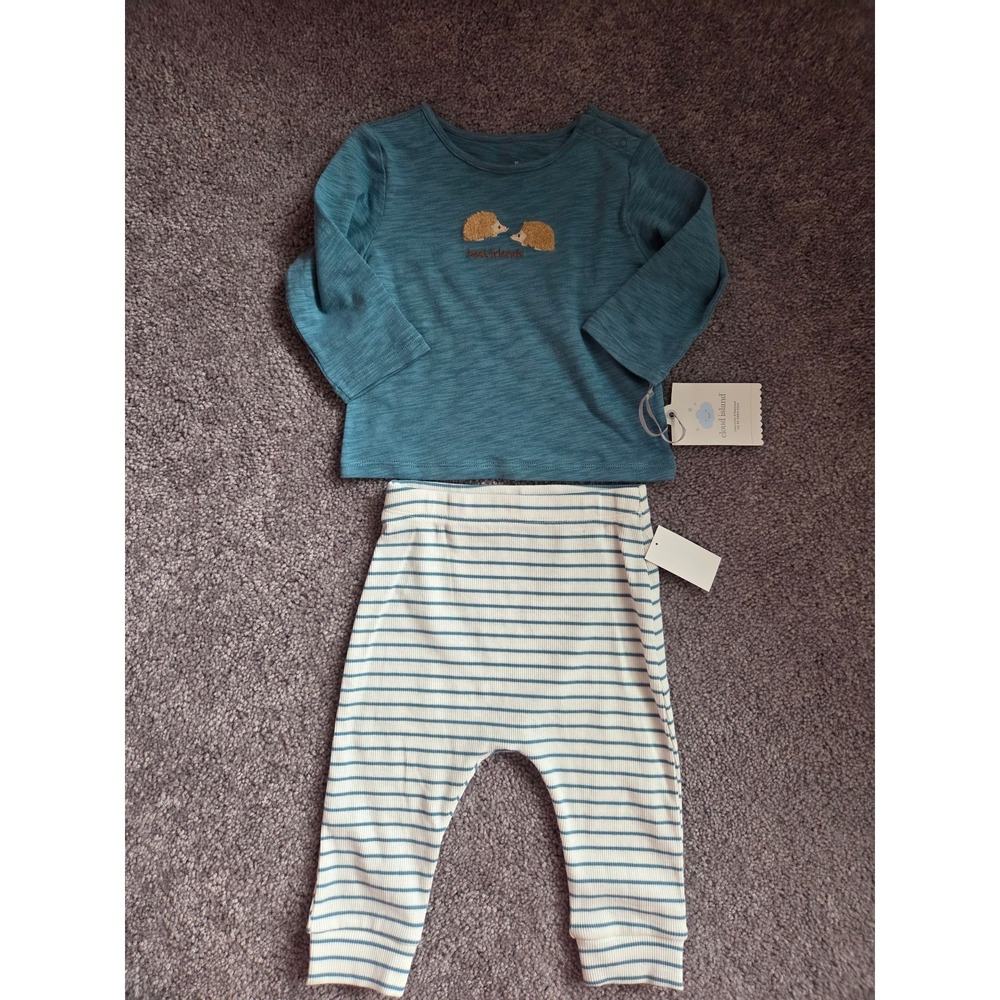 Cloud island baby boy set‎ 6-9 mos